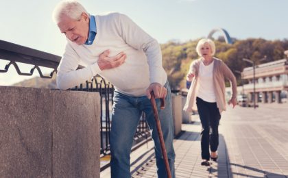 man having stroke