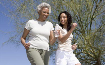 women running