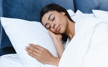 Woman sleeping