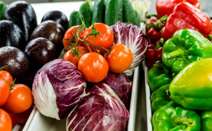 Fresh Washed Vegetables